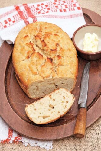 No-Knead Sourdough Bread Recipe